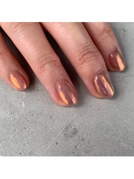 ネイル チップス イオンタウン姶良店(NAIL TIPS)/【ハンド】ミラーネイル