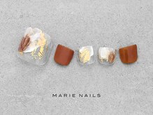 マリーネイルズ 近鉄あべのハルカス店(MARIE NAILS)/FOOT新規様7000円 0805d