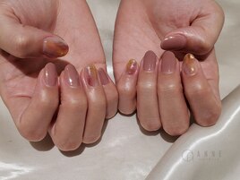 【パラジェル】タイダイネイル