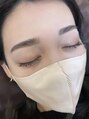 ビューステージ アイブロウサロン 町田 こなれ感のあるアーチ眉
