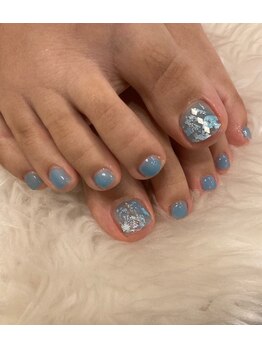 トータルサロン 白べぇーっ プラス/☆冬フットネイル☆