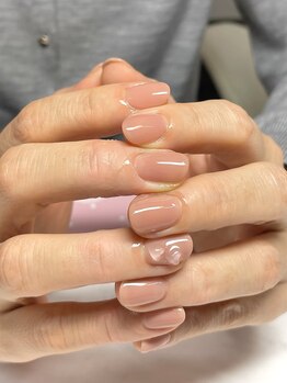 アイリッシュネイル 久屋大通店(Irish Nail)/クリアハート