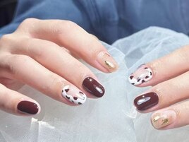 シンプルデザイン×金箔