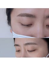 ヒビ(hibi)/眉毛スタイリング+眉カラー