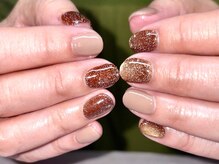 パープルの爪屋/人気マグネットネイル