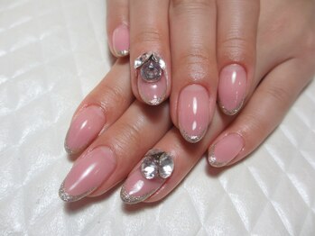 ネイルデザイン シエル(nail design CiEL)/ＯＬさんスリムラインネイル