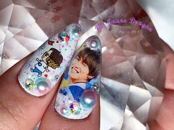 アン ジョーヌドラゴ/【ロングネイル】プリントネイル