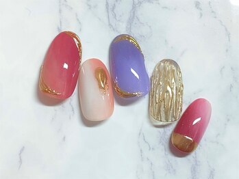 グリッター(GLITTER)/ニュアンスグラデーション