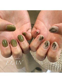 エラン(ELAN)/ちぐはぐにじみニュアンス