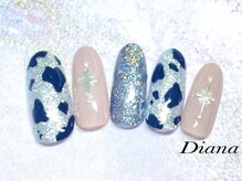 ディアナ ひたちなか高場店(DIANA)/定額ネイル　7,700円　A‐024