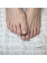 コロレ(colore')/ワンポイントフットネイル
