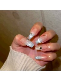 フラッシュ×マグネットネイル