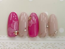プルミエ ネイル(Premier Nail)/NEW★手描きフラワー