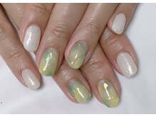 ネイルサロン ビューティーマジック 川口店/フィルム埋め込みネイル