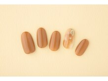 エムスラッシュ フィール 東戸塚店(M.SLASH)/くすみオレンジネイル