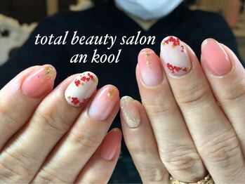 アンクール(an kool)/押花ネイル