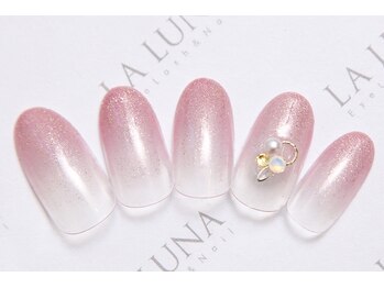 ラルナ ネイルアンドアイラッシュサロン(LA LUNA nail & eyelash salon)/23年8月9月◇定額ナチュラル◇