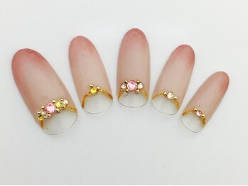 ミライズネイル 小岩店(Merise nail)の写真/【付け替えオフはいつでも無料♪】トレンドに合わせたデザイン提案で指先からオシャレに♪学割もご用意◎