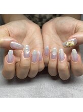 Mネイルアンドカフェ シェレステ/日焼けキティ