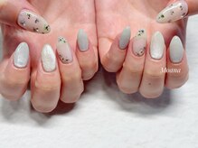 モアナ(Moana)/押し花×ミルキーマグネット