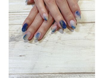 ネイルアンドまつ毛エクステ ルーナ イオン多摩平の森店/お持ち込みデザイン♪