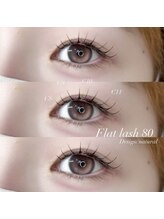 アイモア 金山店(eye mor.)/フラットラッシュ80本