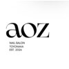 nail salon aozのお店ロゴ