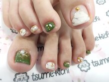 ネイルサロン 爪吉/左右で違うアートでお洒落度UP！