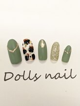 トータルビューティーサロン ドールズ(total beauty salon Dolls)/ニュアンスヒョウ柄