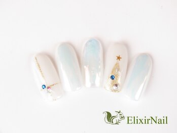 エリクサーネイル 神田(Elixir Nail)/シンプル &nbsp;/クーポン使用