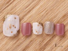 アイネイルズ 吉祥寺店(I nails)/くすみピンクフット[吉祥寺]