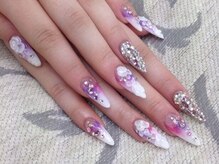 エムアイネイル(MI nail)/スカルプアートつけ放題￥12300