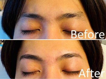 アディ アンド ブロウ 柏店(Adii & Brow)/Before/After [美眉/アイブロウ]