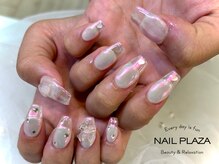 ネイルプラザ 河原町OPA店(NAIL PLAZA)/クリアフレンチ
