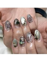 ソラール(SOLAR)/水彩☆ニュアンスネイル