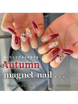 マグネットネイル×レオパード