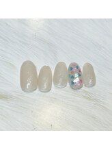 キューセブンネイルラウンジ 与野店(Q7 Nail Lounge)/定額Ａコース　￥5000