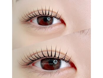 ロミーアイラッシュ(ROMMY.eyelash)/まつ毛パーマ立ち上げストレート