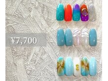 フラワーネイル 古河店(Fleur nail)/7月・8月定額デザインアート♪