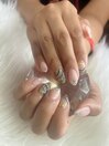 夏っぽい！シェルアートネイル！