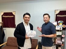 ボディマネジメント整体院 蒲田/ご来店のお客様と写真