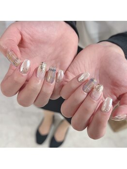 チェックネイル【岩崎施術】