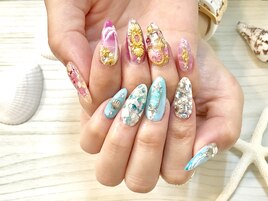 ジェルつけ放題