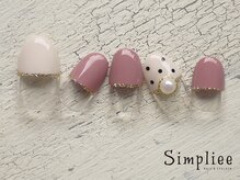 シンプリー 西荻窪店(Simpliee)/定額ネイル￥7900