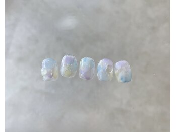 ネイルズキュー(NAILS CUE)/クリアベース/ポップ/キュート