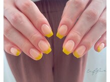 ネイルサロン ティフィン(tiffin)/～マスタードフレンチネイル～