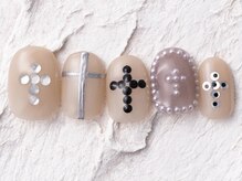 ジェミーネイル エビス(Jemiy nail ebisu)/韓国クロムベージュ10480yen