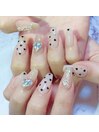 ドットネイル/バレンタイン