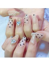 ミニョン(Minyon)/ドットネイル/バレンタイ