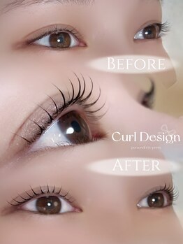 メリ(meri.)/まつ毛パーマ カールデザイン